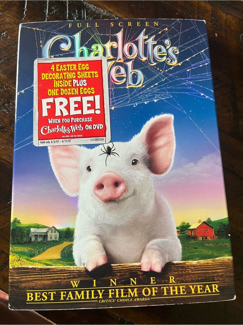 Charlotte's Web DVD brand new